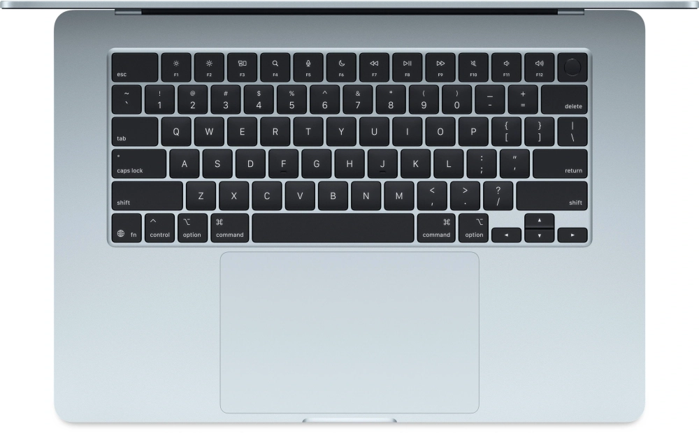 Ноутбук Apple MacBook Air A3241 M4 10 core 16Gb SSD512Gb/10 core GPU 15.3" Liquid Retina (2880x1864) macOS lt.blue WiFi BT Cam (MC7C4LL/A)