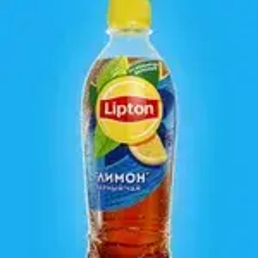 Холодный чай Lipton Лимон, 0,5 л