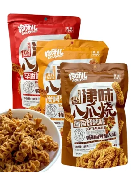 Китайские чипсы острые ассорти вкусов 188 г * 3 шт