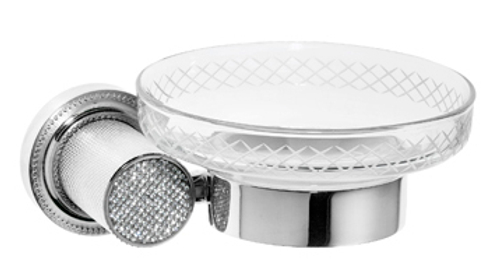 Boheme Мыльница настенная ROYALE CRISTAL ХРОМ