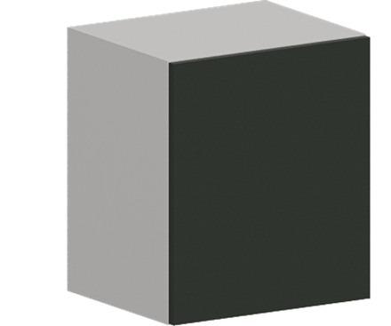 Кухня Модуль ШВГ 409 Ликата / Насыщенно-зеленый