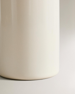 Zara Home бутылка из нержавеющей стали, цвет бежевый, 17 см