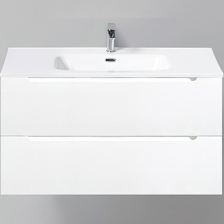 Тумба под раковину BelBagno Etna 100 ETNA-1000-2C-SO-BL-P подвесная Bianco Lucido