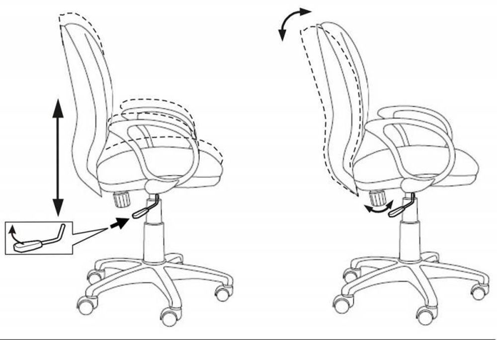 Кресло Бюрократ Ch-687AXSN черный JP-15-2 крестовина пластик
