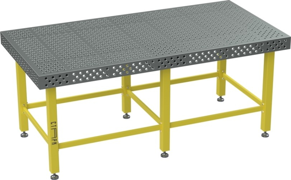 Стол сварочный Старк-Профи 2500х1250х100 (10мм) PRO SSAB 4678203341749