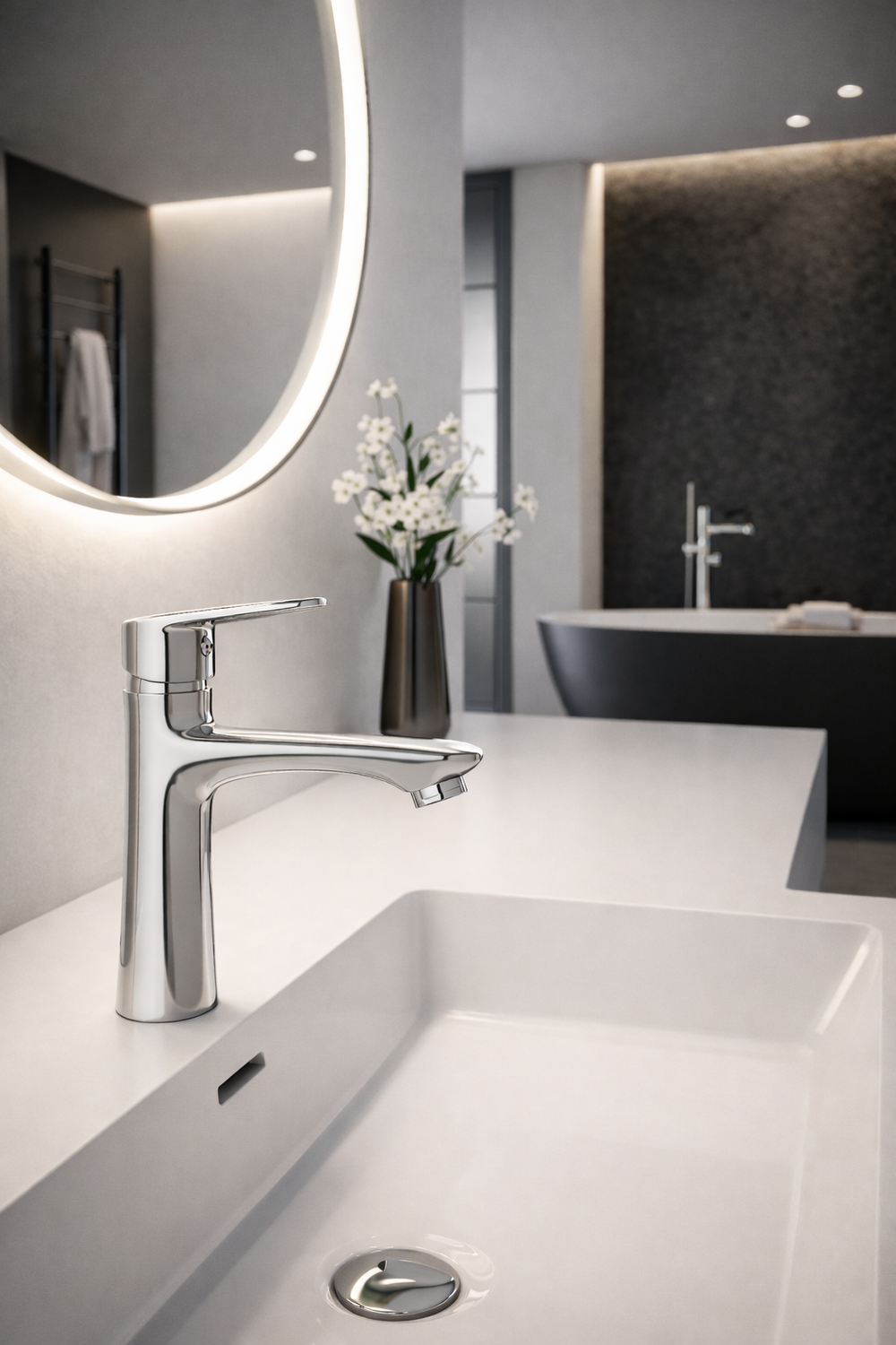 Смеситель для раковины DIWO Тула DW-TU03CR хром