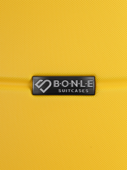 Чемодан Bonle размер М Желтый