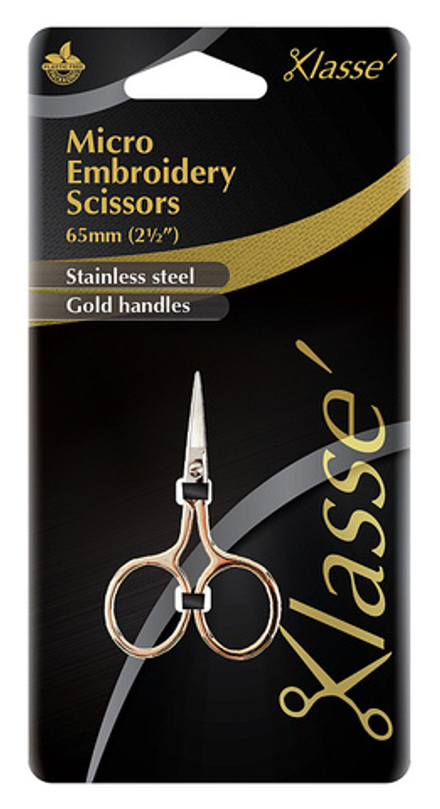 Ножницы для вышивания "Ornate", 6,5 см, цвет золотой (10702070/220224/3079595/1_Китай)