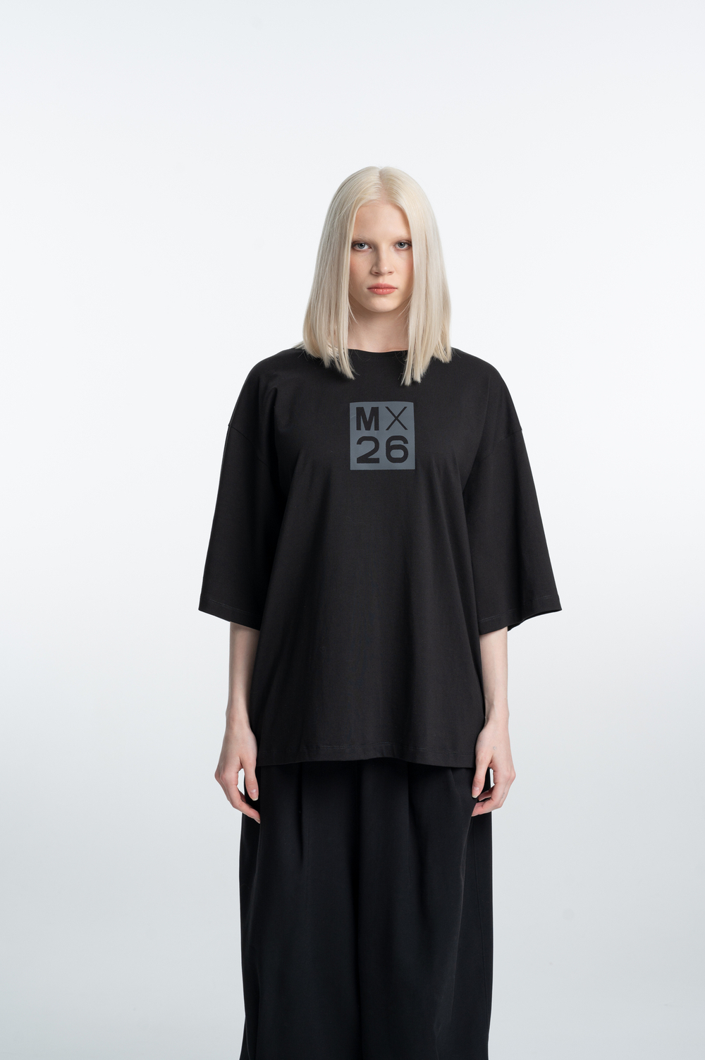 Футболка oversize из легкого трикотажа
