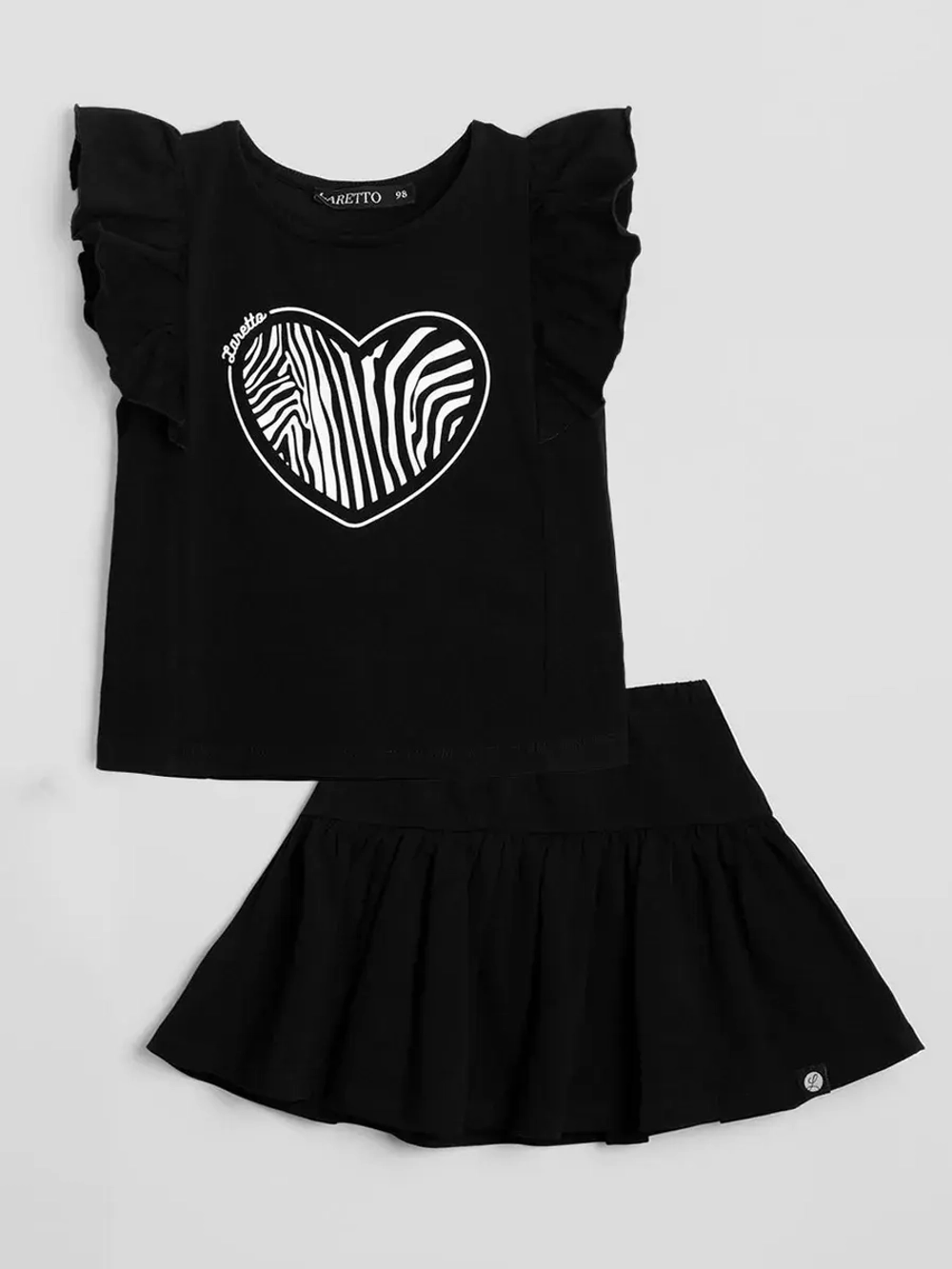 Костюм в садик для девочки юбка и футболка