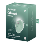 Вакуумный стимулятор клитора Satisfyer Cloud Dancer, мятный