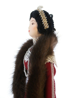 Кукла фарфоровая коллекционная в стиле модерн