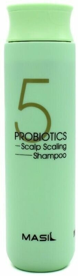 Глубоко очищающий шампунь для волос с пробиотиками Masil 5 Probiotics Scalp Scaling Shampoo, 300 мл