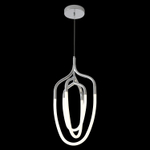 Подвесной светодиодный светильник Crystal Lux PERA SP50W LED CHROME