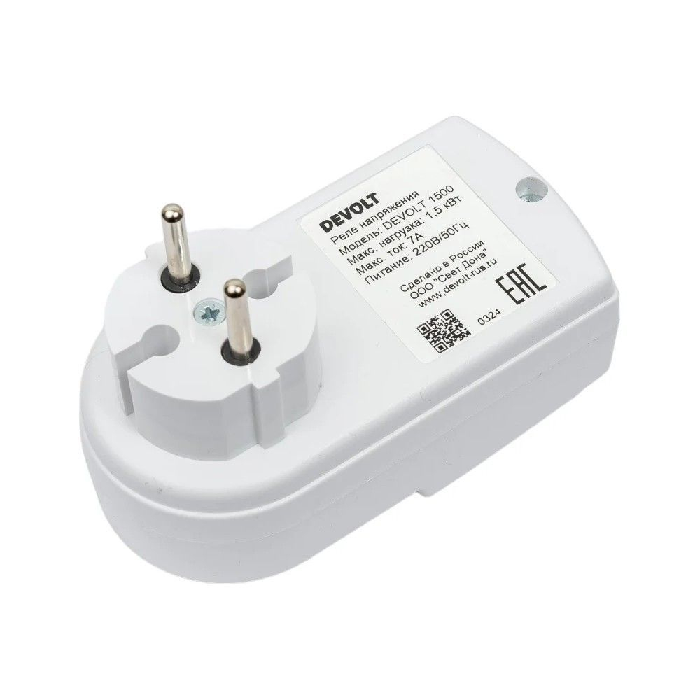 Устройство защиты приборов в розетку DEVOLT-1500