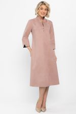Платье замшевое Дарьяна НЬЮ (чайная роза) П14650-18М LT Collection (Акция)