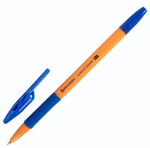 Ручка шариковая с грипом 0,35мм,синяя,оранжевый корпус "ULTRA GT ORANGE"(BRAUBERG)