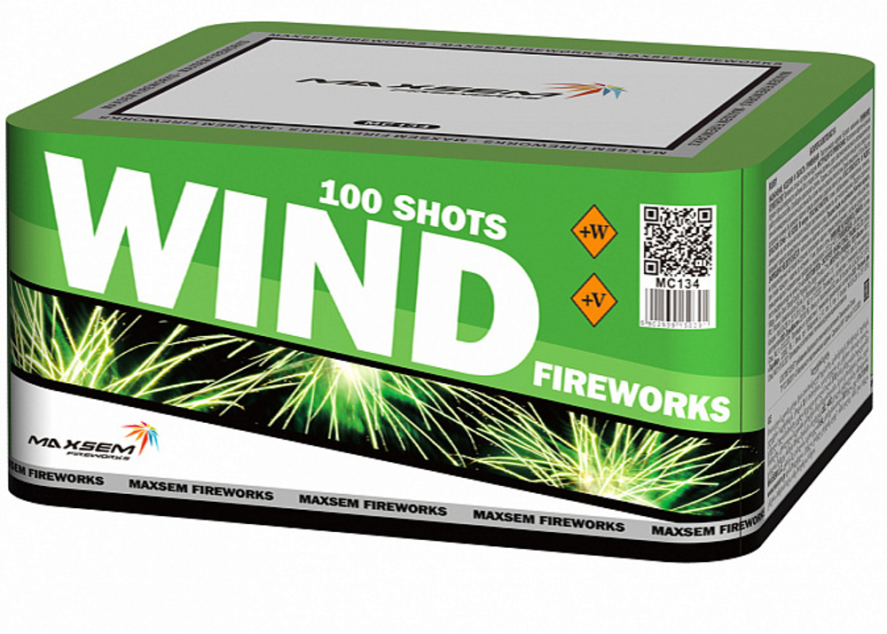 MC134 Wind Fireworks (0,8"х100) 9 эффектов