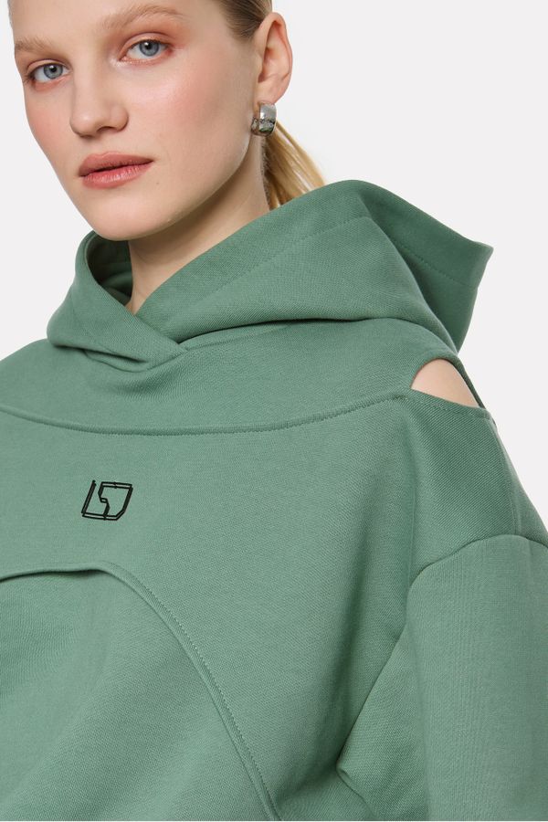 Кроп худи Cut Out Premium