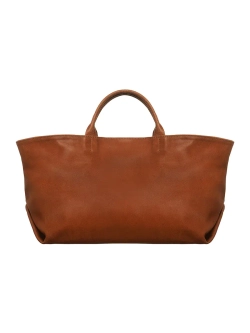 Тоут из кожи Weekender bag «Autumn Leaf»