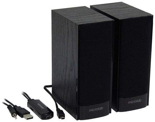 Компьютерные колонки Microlab B56 USB черный