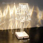 Настольный светодиодный светильник CRYSTAL 3W R-ON/OFF-115x255-CLEAR/WHITE-DC5V/1A-IP20