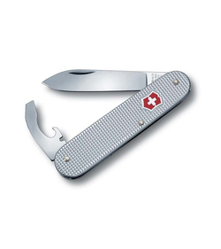 Нож перочинный VICTORINOX Bantam Alox, 84 мм, 5 функций, алюминиевая рукоять, серебристый