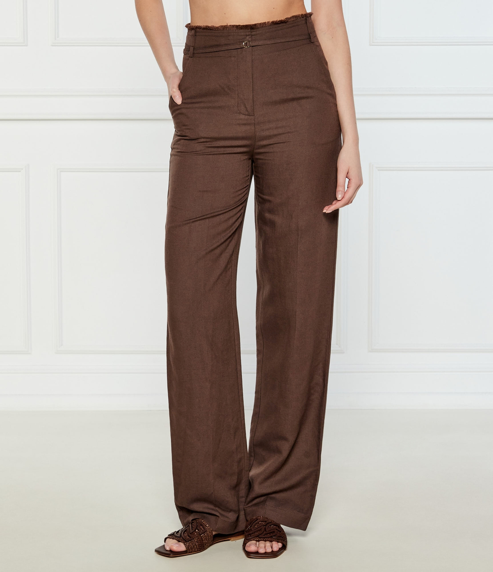 Брюки Patrizia Pepe - коричневый(2P1659 A052)