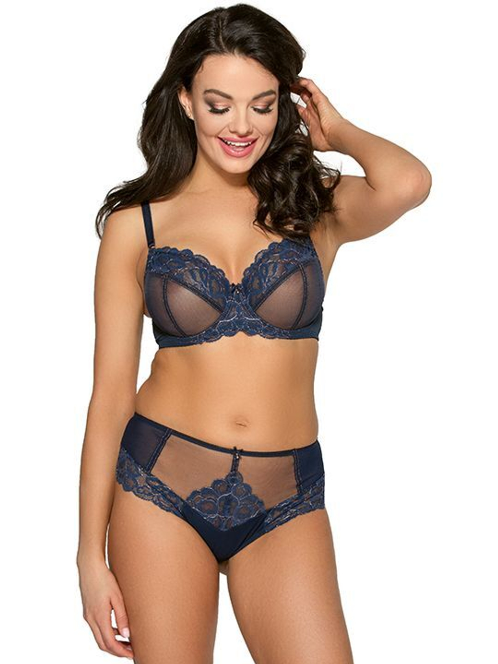 Бюстгальтер на косточках с боковыми поддержками (Размер: 105C) (Цвет: нежно-розовый)