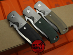 Нож Emerson CQC-7 - зеленая микарта + титанвоые больстеры