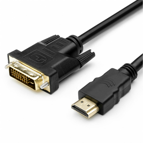 Кабель-переходник (активный) BaseTech / HDMI(19M)-DVI-D(25M) / 1.8 м- HDMI(19M)-DVI-D(25M)- 1.8 м