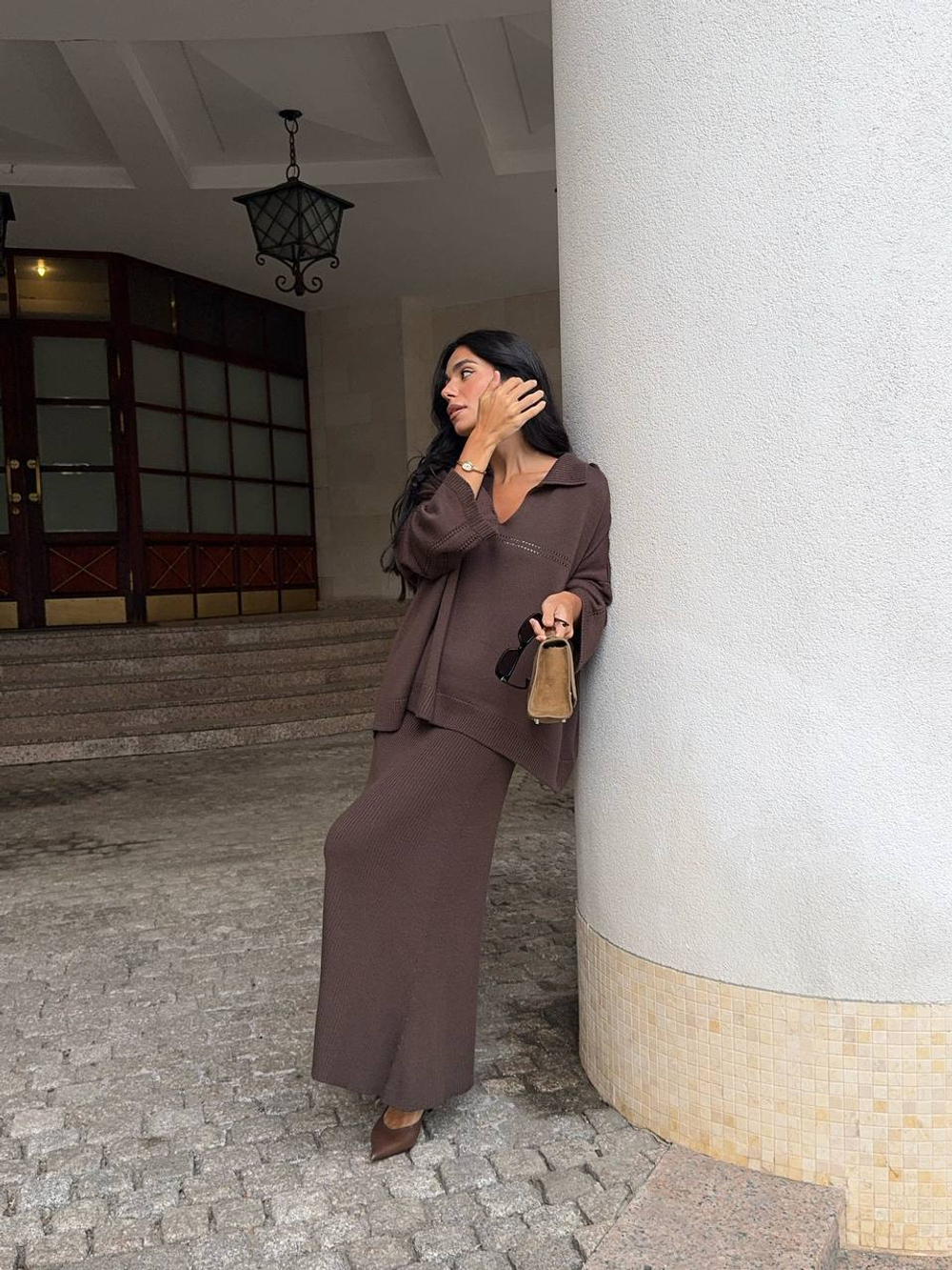 Джемпер ANDREA, шоколадный