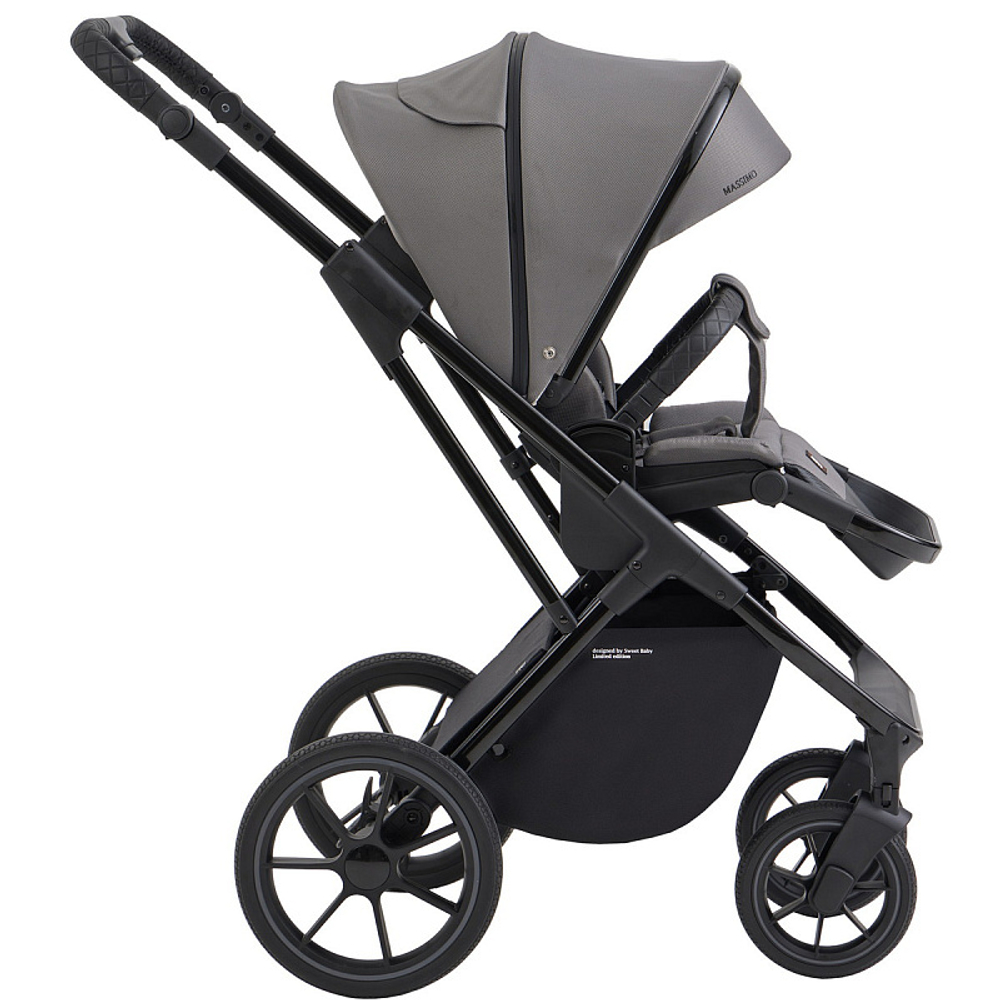 Детская коляска Sweet Baby Massimo SBL 3 в 1 Grey