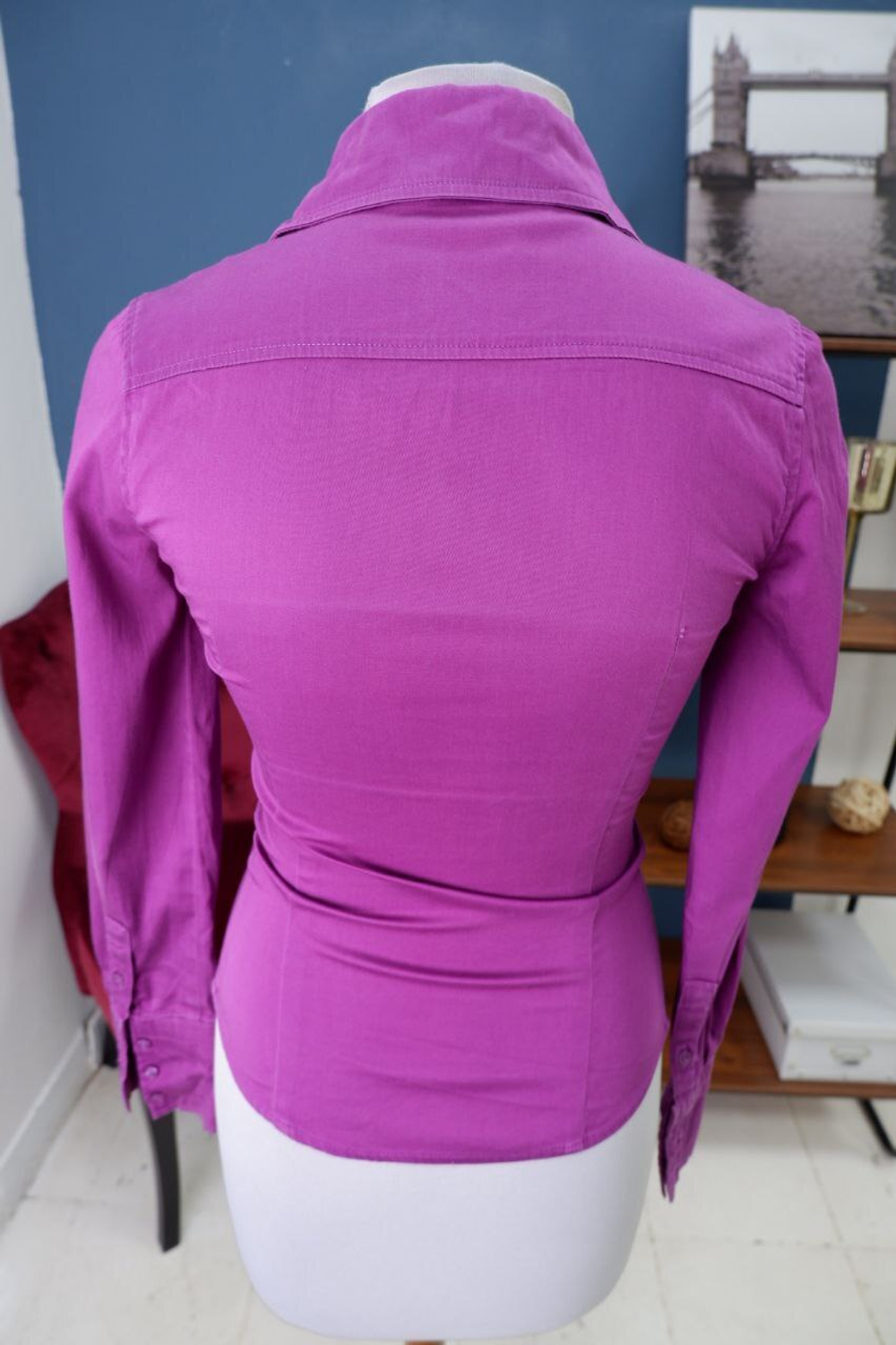 Рубашка Befree из хлопка 38 размер