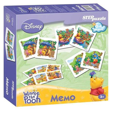 Настольная игра "Медвежонок Винни". Мемо (Disney) (Степ пазл)