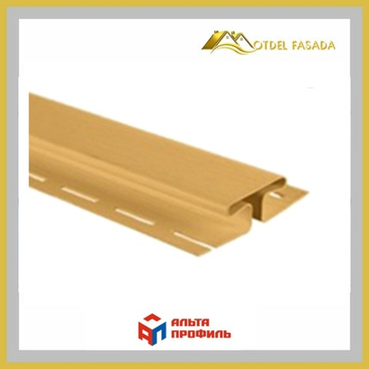 Планка соединительная Альта Профиль Blockhouse Т-18 Золотистый 3м