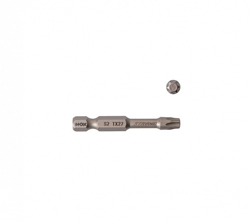 Бита 27-50 мм E6.3 Torx "NOX STRONG" torsion (10 шт) Nox