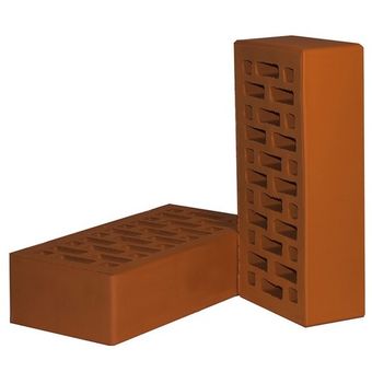 Кирпич облицовочный TerraBricks ECO Terra гладкий 1NF 250х120х65 мм