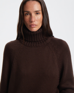 Свитер из шерсти мериноса, Коричневый