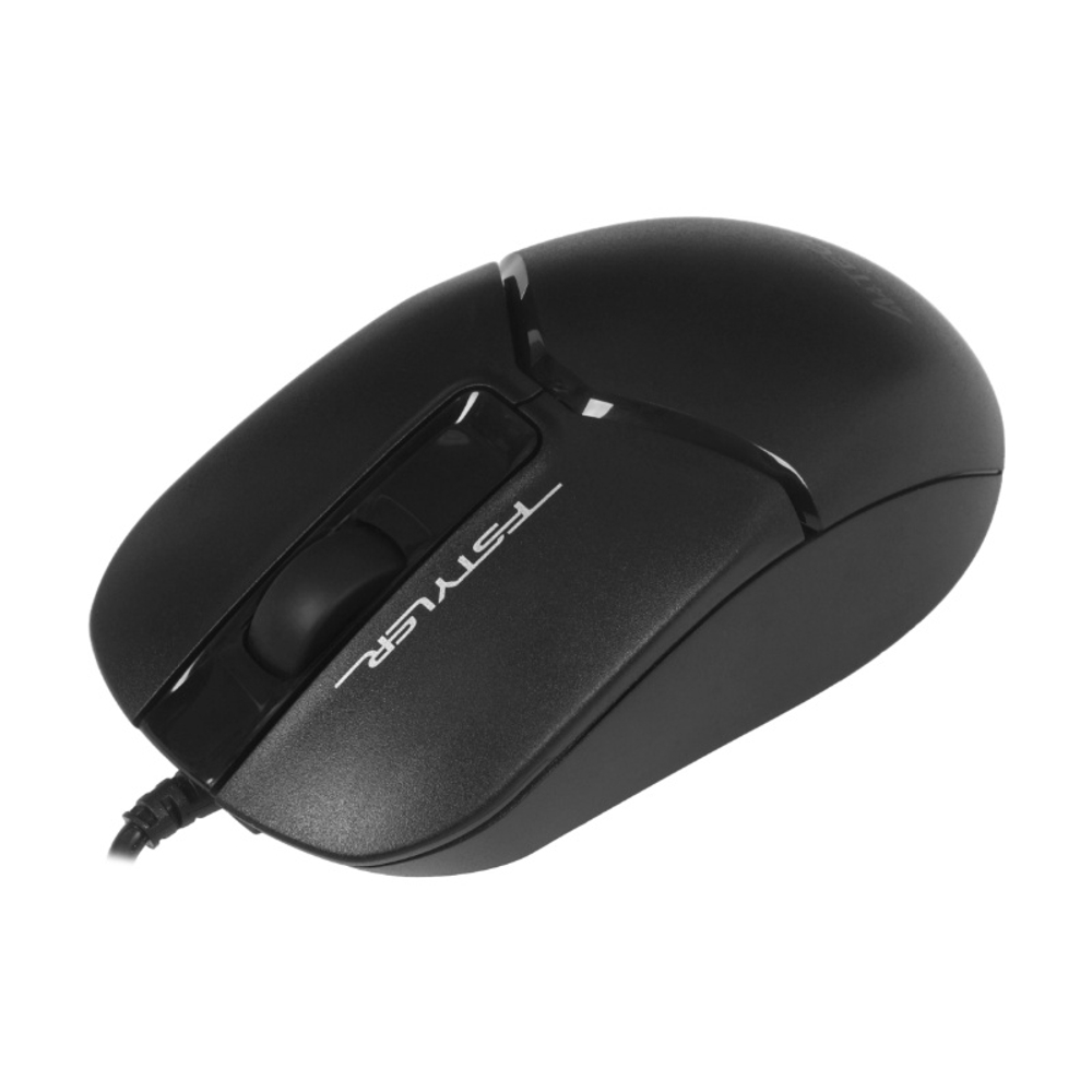 Мышь A4Tech Fstyler FM12, черная, USB
