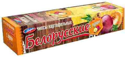 Чипсы "Белорусские" 100г. картофельные с луком Мира