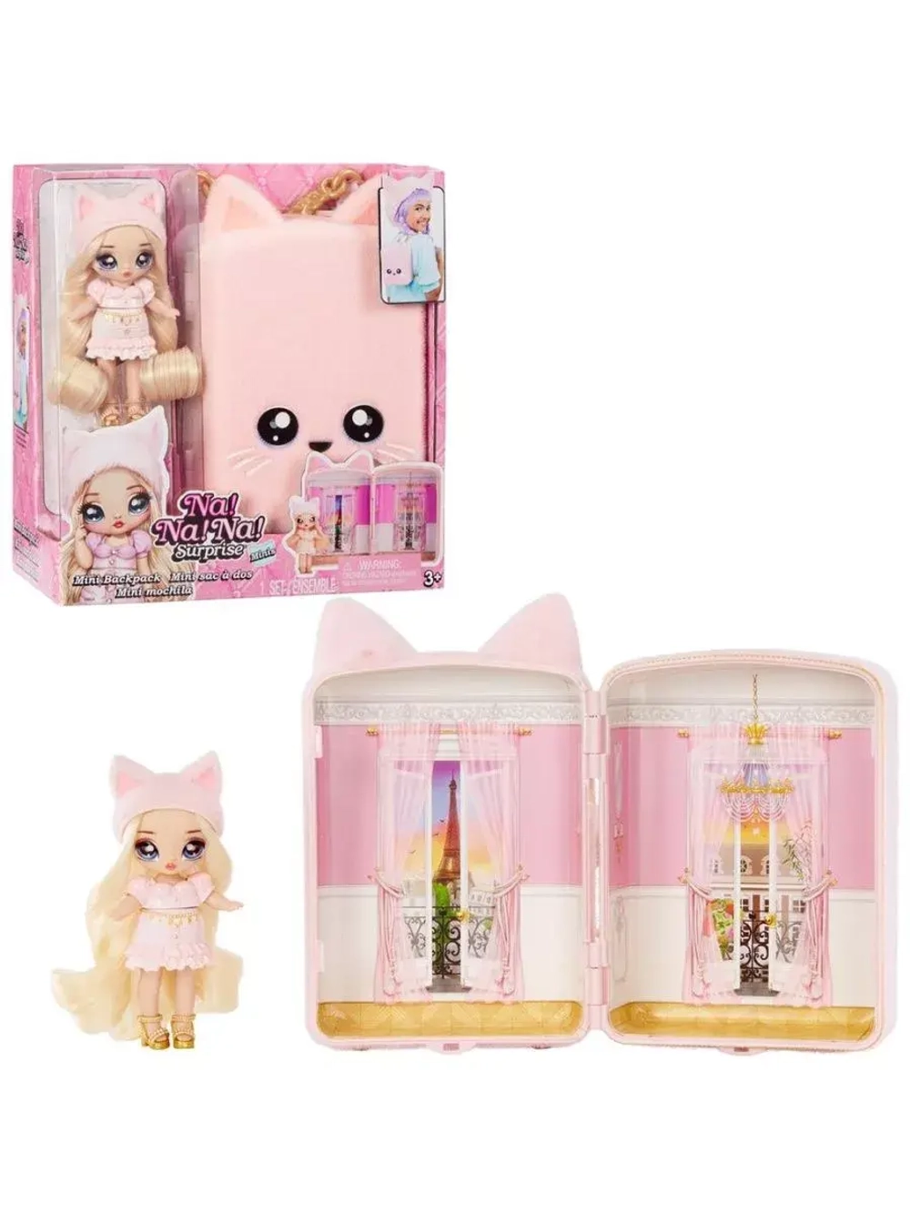 Рюкзак Na Na Na Mini Backpack Parisian Kitty