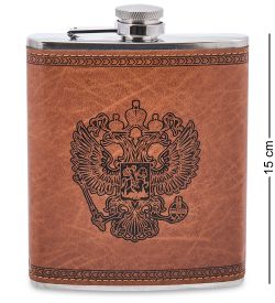GT-85 Подарочный набор фляжка со стопками «Герб» 500 мл
