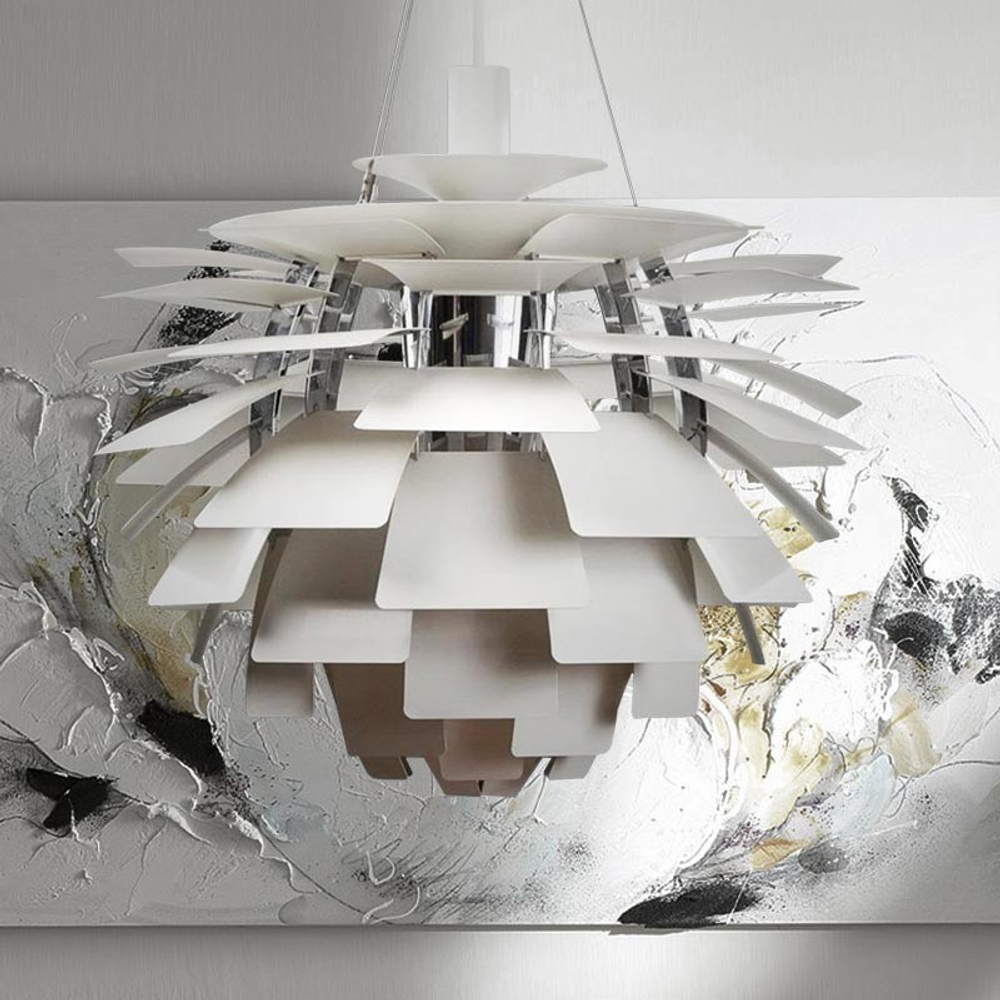 Pendant design lamp PH Artichok by Louis Poulse D60 (champagne)