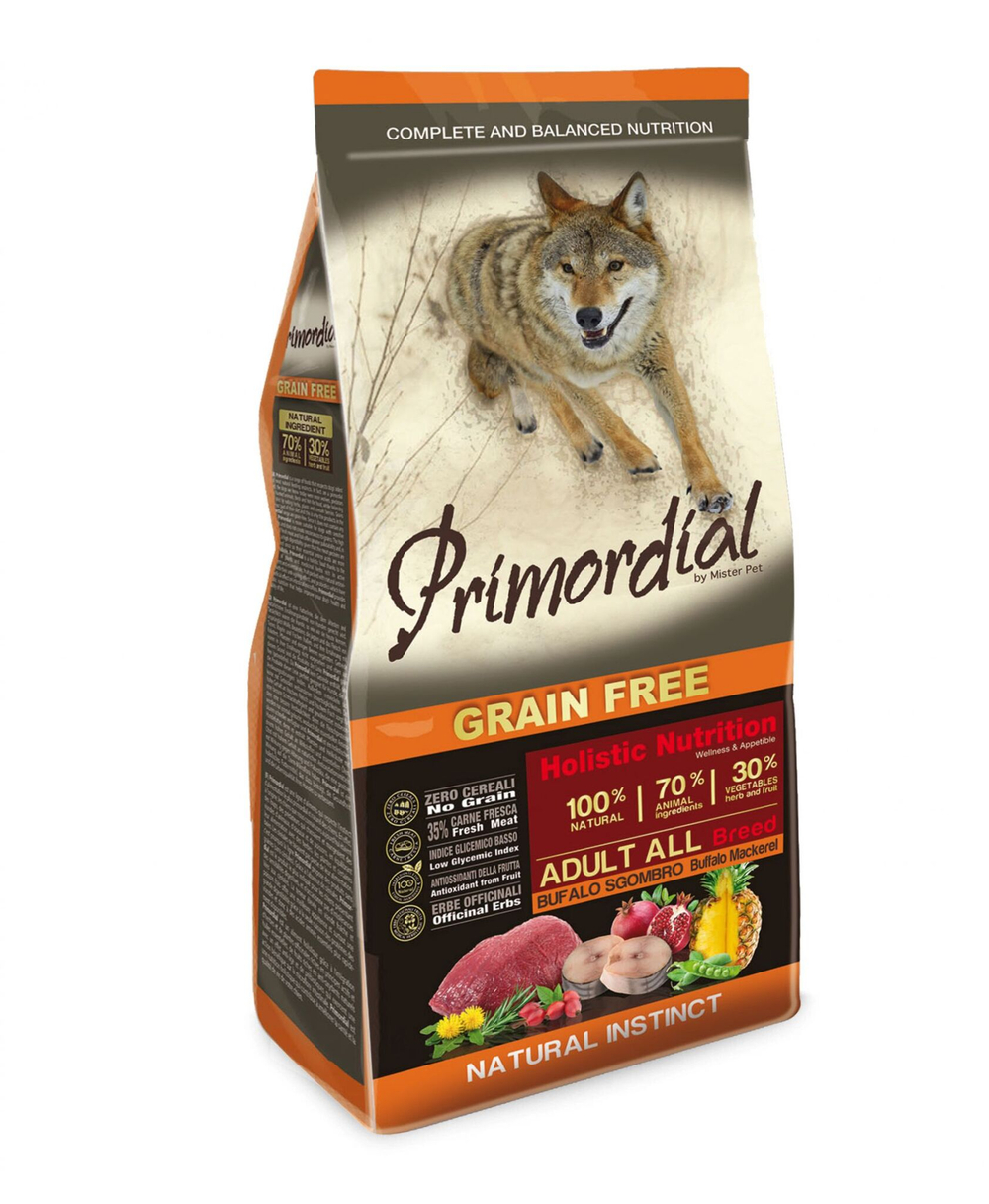 Primordial Adult Buffalo & Mackerel. Примордиал для взрослых собак с буйволом и макрелью.