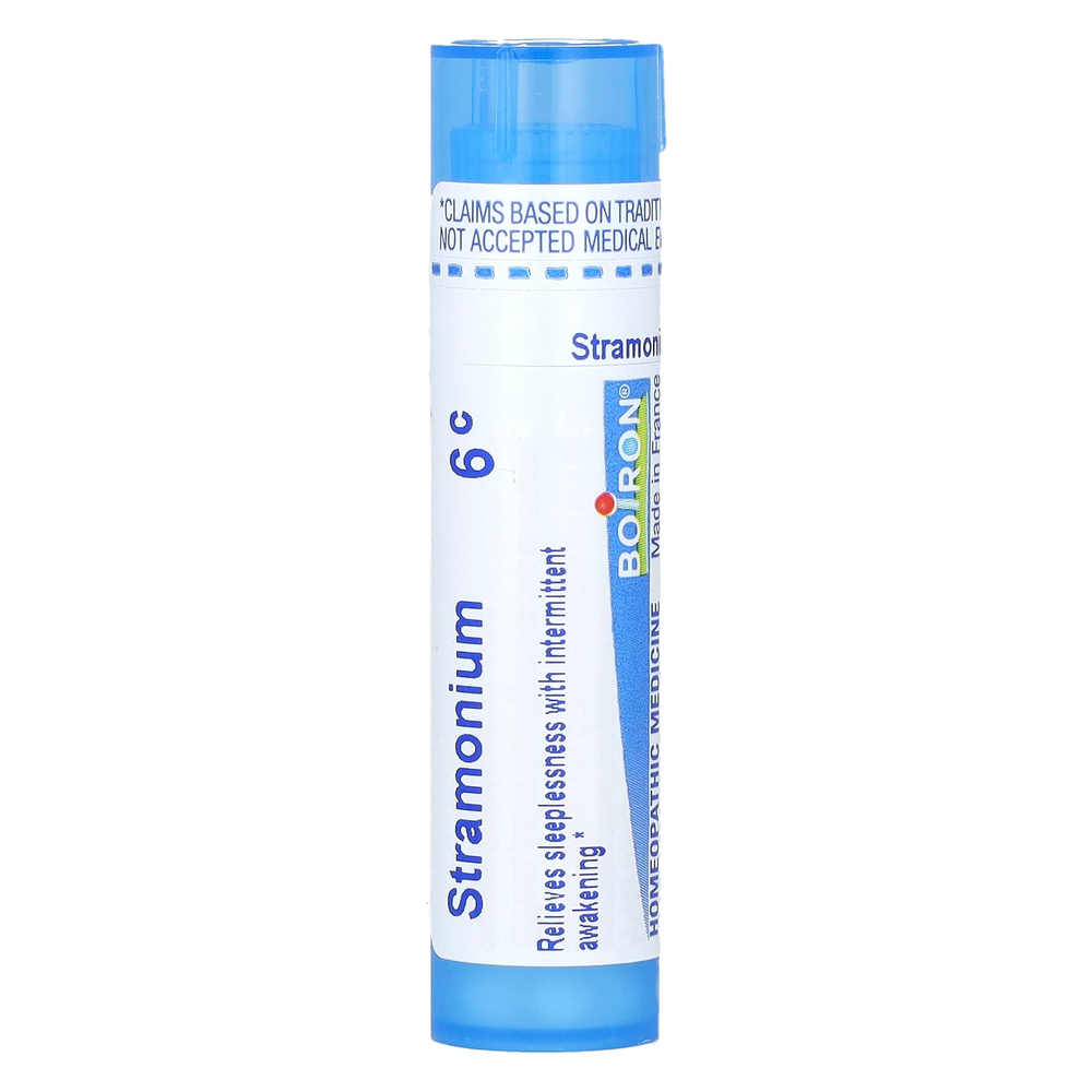 Boiron, страмоний, 6C, для улучшения качества сна, 80 гранул