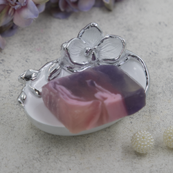 Мыльница Орхидея Калипсо Белый