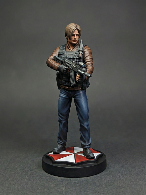 Leon Kennedy Леон Кеннеди Resident Evil Обитель зла Коллекционная Фигурка Аниме