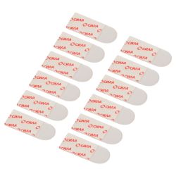 Клейкие полоски СИЛА SDSS-S-T12 двусторонние сменные малые 12 шт, до 800 г прозрачные