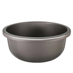 Таз круглый 9,5л Rock'n'Roll антрацит